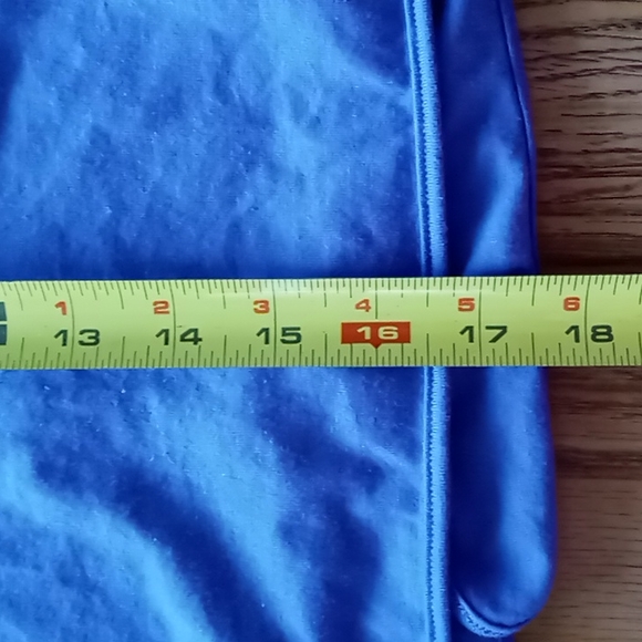 ADIDAS NWOT WOMEN'S PERI WINKLE BLUE w WHT TRIM- STYLE PRIME GREEN- AEROREADY M - Picture 15 of 15